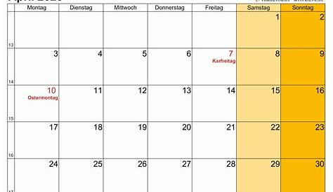 Kalender April 2023 zum ausdrucken “54MS” - Michel Zbinden BE