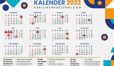 Kalender 2022 Lengkap Cdr Dan Jenis Kalender Mentahan Dengan Format