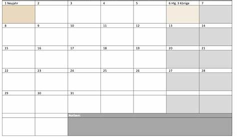 Online PDF-Kalender erstellen