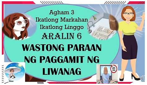 Ang Wastong Paggamit Ng Kuryente - paggamit balanse