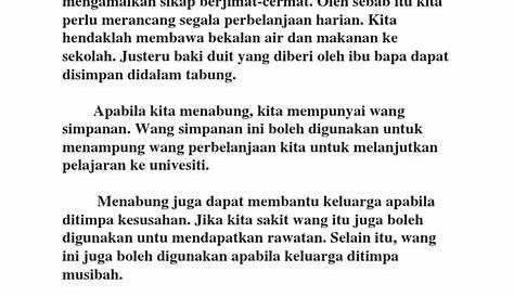 Contoh Karangan Amalan Rasuah Kesan Dan Usaha Karangan Net - Riset