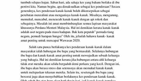 Rentetan Peristiwa Penderaan Kanak Kanak Di Malaysia: Bangunkan ROH