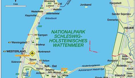 21 Insel Sylt 1:25.000 - LandkartenSchropp.de Online Shop