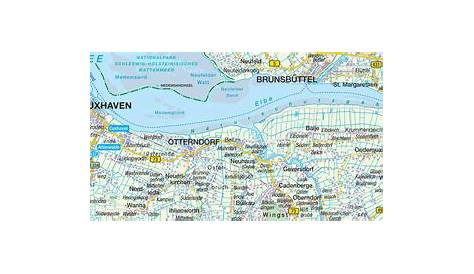 Cuxhaven von dnumiar - Landkarte für die Welt