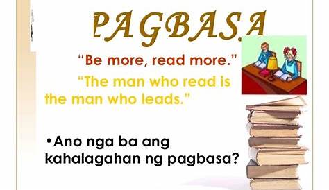 Mga Slogan Tungkol Sa Pagbasa - Literature 30466