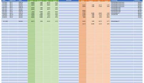 Kassenbericht Verein Vorlage Excel