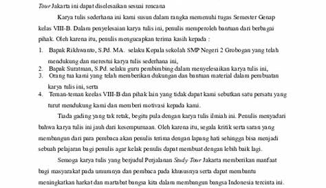 Contoh Kata Pengantar Laporan Praktikum Biologi - Pendidikan Siswa