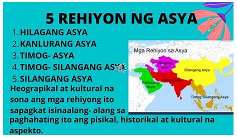 gamit ang mapa iguhutang mga rehiyon ng asya sa mga kahon sa ibaba at