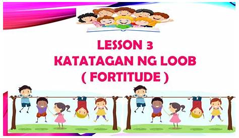 Katatagan NG Loob | PDF