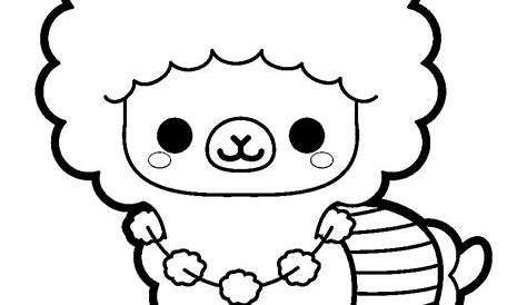 Kawaii Coloring pages. Print unusual characters, 100 images