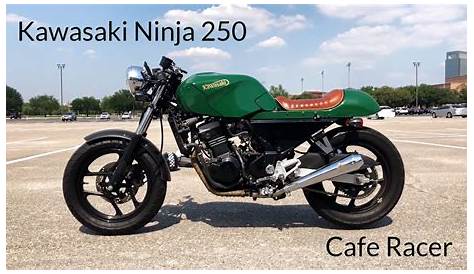 Kawasaki Ninja 250 Cafe Racer Build - YouTube