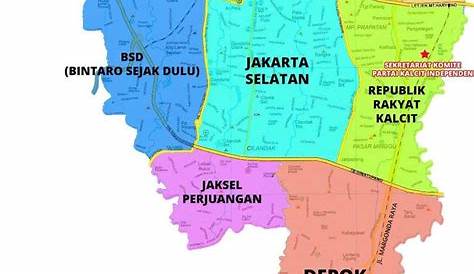 Peta Administrasi Kota Jakarta Barat, Provinsi DKI Jakarta ~ NeededThing