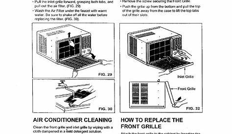 Kenmore Window Air Conditioner Manual
