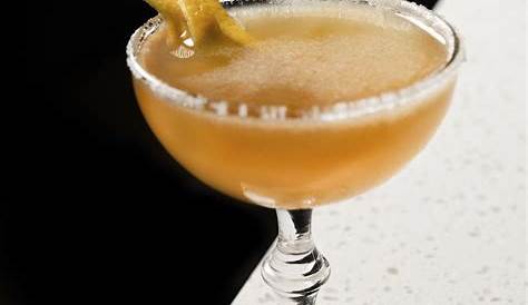Kentucky Sidecar Cocktail Recipe Beverages with fresh lemon juice