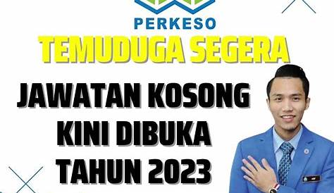 Jawatan Kosong Terkini di PERKESO ~ GAJI RM3,100 - RM21,400