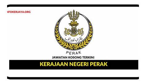 Jawatan Kosong Kerajaan Negeri Perak (30 April 2017) - JAWATAN KOSONG