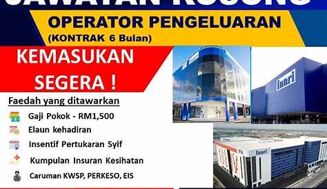 Skop Kerja Operator Kilang : Peluang Kerjaya Epson Precision Malaysia