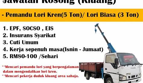Kerja Kosong Kluang Johor Terbaru - Jawatan Kosong & Part Time