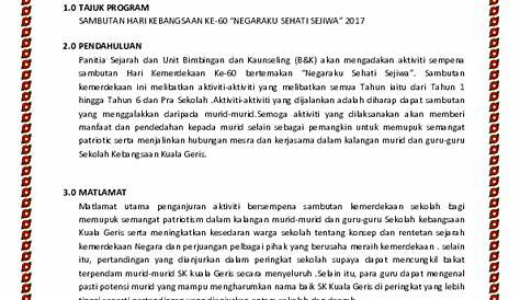Kertas Kerja Sambutan Hari Kanak | PDF