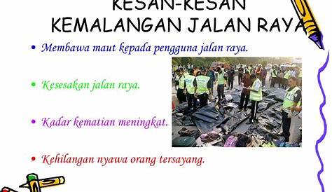 Mari Belajar Bahasa Melayu: Karangan Ulasan - Punca Kemalangan Jalan raya