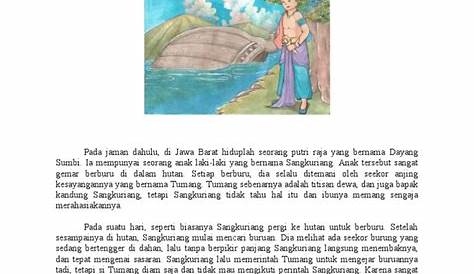 Ringkasan Cerita Sangkuriang Tangkuban Perahu, Lengkap Amanat Cerita