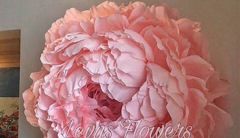 Key Spring Paper Flower Decorations: Large Crepe Paper Flowers