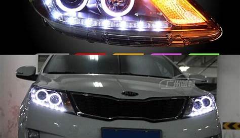 Kia Rio Led Headlights HID For KIA//K2 Headlight With Bi Xenon