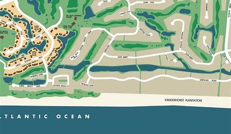 Kiawah Island Bike Path Map