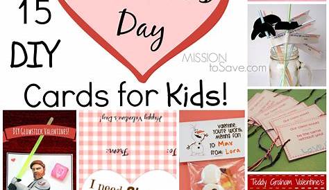 Kid Valentine Cards Diy 20 Fun And Easy ’s Day To Express Your Undying Love