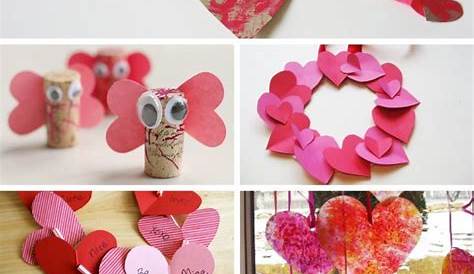 Kid Valentine Crafts For Parents Handmade 's Day From Students To Caregivers