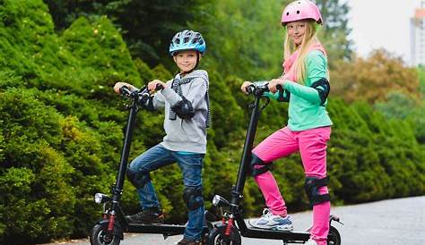 Blue Electric Scooter by eSkooter - Kids E Scooter - Free UK Delivery