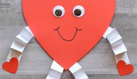 Kinder Valentine Crafts 10 Day For Preschoolers