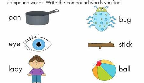 Words Lessons Tes Teach Compound words anchor chart