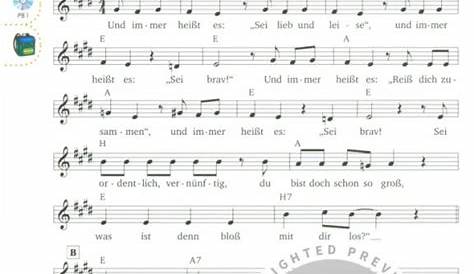 22 Kinderlieder zum Mitsingen (Text & Noten) » schreiben.net