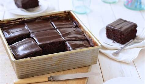Rose's Recipes: Cake-Pan Chocolate Cake