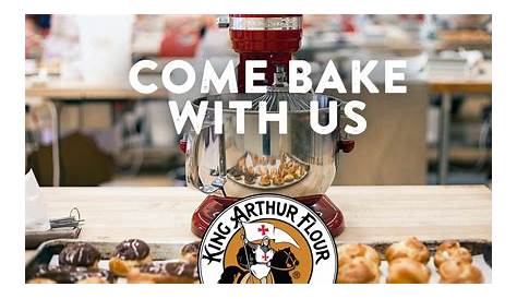 Calendar of King Arthur Flour baking classes in Vermont and Washington