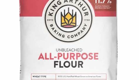 King Arthur Flour, All-Purpose Flour, Unbleached, 5 lbs (2.27 kg) - iHerb