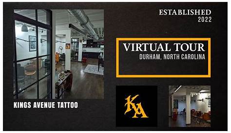 Virtual Tour of Kings Avenue Tattoo: Durham, NC - YouTube