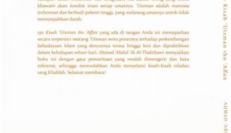 Kisah Teladan Utsman Bin Affan | PDF