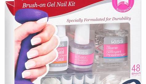 Kiss Nail Tips Walgreens 100 Full Cover Short Length Square