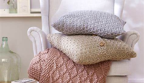 DIY | Kissenhülle häkeln - mxliving Easy Blanket Knitting Patterns