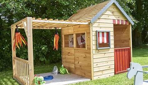 Une véritable petite maison en bois : la Julia de Axi - Cabane-enfant.net