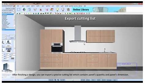Kitchen Cabinet Design Software Cut List