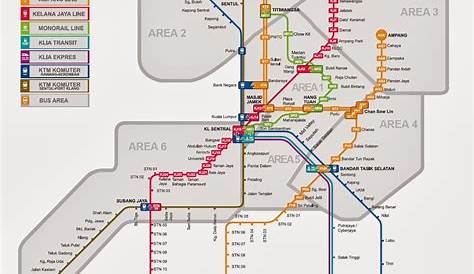 KL Transit Map | Transit map, Metro map, Train map