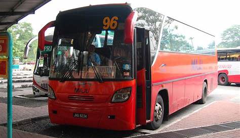 Bus from Johor Bahru to Kuala Lumpur