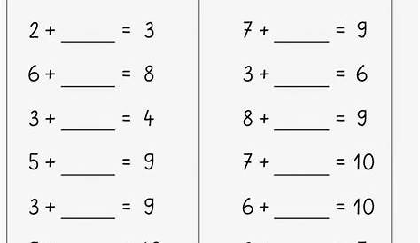 Kopfrechen im Zahlenraum bis 10 | Vorschulrechnen, Mathe unterrichten
