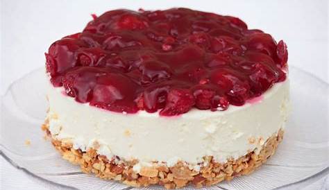 Kleine Kuchen: Beeren-Quark-Torte ohne Backen
