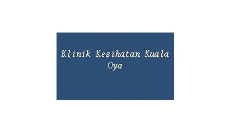 Klinik Kesihatan Kuala Kangsar / Klinik Kesihatan Bahau, Klinik