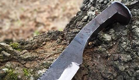 Knife Made From Railroad Spike How To Make A