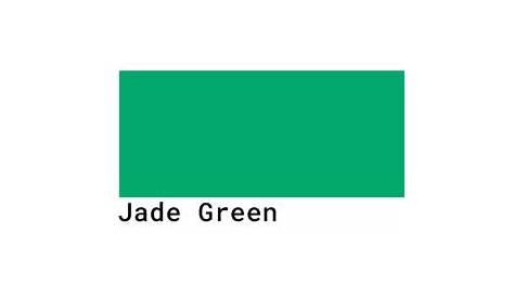 pantone's minty jade color is shown in the background, and it looks like